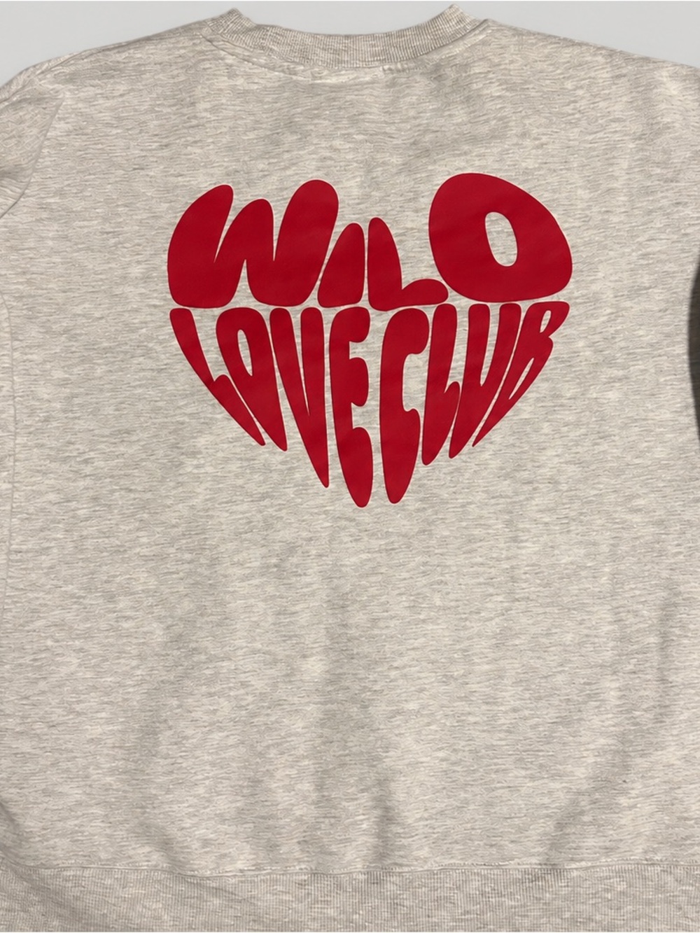 WILO Light Gray Crewneck Sweatshirt - Picture 3 of 3